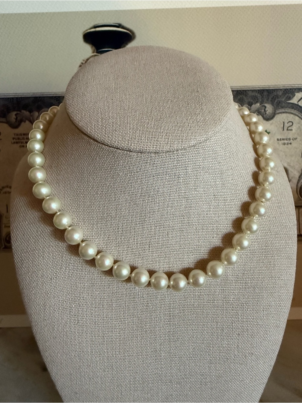 Vintage Christian Dior Pearl Necklace